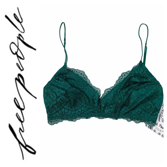 Free People Maya MultiWay Soft Bra Emerald Pine - Picture 2 of 10